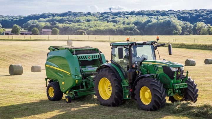 John Deere presenta le nuove rotopresse a camera variabile